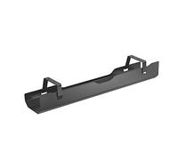 conecto Support de câble pour Bureau, Gestion des câbles avec Montage sous Le Bureau, Noir
