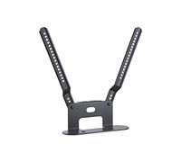 conecto, Support d'enceinte pour Montage Direct sur Le téléviseur pour Barre de Son SONOS Beam, matériau : Acier et Aluminium, Noir