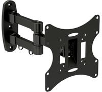 conecto Support Mural pour téléviseur, Universel inclinable et pivotant avec Bras articulé, Max. VESA 200x200 mm, pour écrans 17-42 Pouces jusqu'à 30 kg, Noir