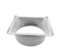 Conector de manguera de aire acondicionado portátil | Adaptador de escape de CA universal | Acoplador de ventilación para refrigerador de casa móvil, 5,9 pulgadas, para ventana, calefacción, refrigera