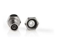 Conencteur F Nedis CSBW41913ME Argent G