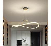 CONERY Lustre LED en Fer 3000-6500K luminaires Suspendus Droplight avec Anneaux contrôle Mural Moderne décor à la Maison luminaires à Suspension LED éclairage intérieur Simple éclairage Suspendu à