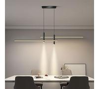 CONERY Lustre Linéaire 3000-6000K Creative Suspension Lampe Minimaliste LED Lampe Suspendue Moderne Décor À La Maison Fer LED Éclairage Intérieur Dimmable Suspension Éclairage Pour Salon Chambre Salle
