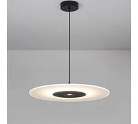CONERY Moderne Maison LED Suspension Luminaires Matériel Pendentif Luminaires Disque LED Lustre Simple Éclairage Intérieur Dimmable Réglable Éclairage Contemporain pour Cuisine Salon