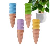 Cônes Auto-Arrosage,Ensemble De 4 Bâtons Auto-Arrosant Extérieurs - Accessoires À Dégagement Lentement Pour Les Plantes Arroser La Maison Jardin Fleurs Légumes Soins De Vacances
