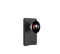 Cônes de crème glacée Rouge Blanc Bleu Patriotique été PopSockets PopWallet pour MagSafe