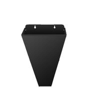 Cônes de retenue de volaille en Acier Robuste for Poulet, cône de Poulet for la boucherie, Conception d'entonnoir à Dos Plat, cône de Mise à Mort, Couches, Poulets de Chair, rôtissoires(L)