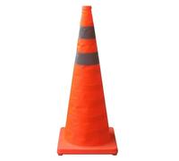 Cônes de sécurité - cône Orange réfléchissant, barrière étanche | Cône de Circulation à Haute visibilité, barrière de Gadgets Stable pour la Pratique du Football de Rue