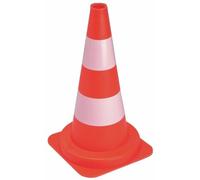Cônes de signalisation pied PVC 50cm GLODIS