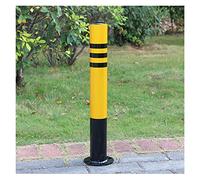 Cônes de signalisation routière/de rue à fixer au sol, poteau de sécurité durabl réfléchissantes pour la gestion du trafic, barrière d'allée (Couleur : 2 pièces, Taille : 100 cm/39,3 pouces)