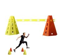 Cônes de Sport - Petites Haies de Vitesse d'agilité, Cône d'entraînement Sportif pour Le Football | pour Football, Basket-Ball, Patinage, Jardin, Cour, intérieur et extérieur, Adultes
