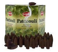 Cônes d'encens à reflux de patchouli pour cascade de fumée aromatique fontaine de brume