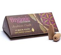 Cônes d'encens arabes à reflux naturel Oudh -- 24g