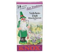 cônes d'encens - Violet - Authentique allemand fumeurs Erzgebirge - Knox