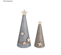 Cônes en polystyrène, plein, hauteur 21 cm