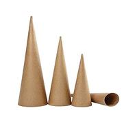 Cônes hauts, h: 30-40-50 cm, d: 8-9-11,5 cm, 3pièces