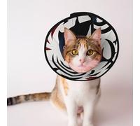 Cônes personnalisés pour animal domestique - Design unique pour chat et chien, collier pour la récupération post-opératoire, cou réglable, extrêmement délicat, morue de l'Atlantique M