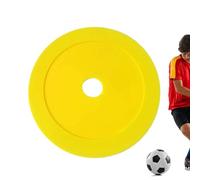 Cônes plats de football | Petit disque de marquage rond de 15 cm, petit équipement d'entraînement de football, pour l'école, le club, la pratique quotidienne, le coaching, la vitesse, l'agilité du