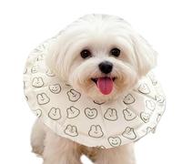 Cônes Souples pour Chats | Collier Adorable Anti-Léchage | Cône Chien Réglable Anti-Morsure Mignon | Soin des Plaies des et Chiot, Maison, Voyage, Protection Toutes Saisons