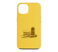 Conestoga Wagon 1800s Style Vintage Inspired Throwback Vibes Coque pour iPhone 13