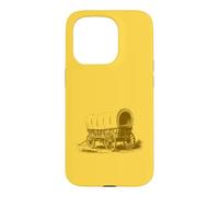 Conestoga Wagon 1800s Style Vintage Inspired Throwback Vibes Coque pour iPhone 15 Pro