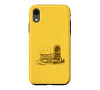 Conestoga Wagon 1800s Style Vintage Inspired Throwback Vibes Coque pour iPhone XR