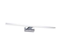 Eglo LED Applique miroir Conettilla, lampe salle de bain, aluminium chromé et plastique blanc, lumière blanc chaud-froid, IP44, L 60 cm