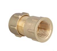 Conex Bänninger FO52225 Manchon de gousset Rose, Laiton