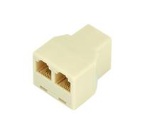 Conext Link Adaptateur modulaire T RJ11 6P4C 1 femelle vers 2 femelles