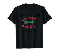 Coney Island Brooklyn New York T-Shirt Graphique avec Valeur