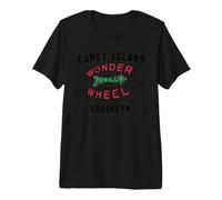 Coney Island Brooklyn New York T-Shirt Haut de Gamme