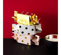 Confectionner ses propres Christmas Crackers - 4 pièces - DIY Créer un cadeau de Noël - Cadeau de Noël - Surprise - Cadeau surprise - Festif