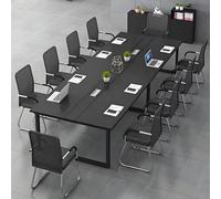 Conférence moderne - Réunion De avec câble - Bureau pour salles de séminaire, espaces de coworking et salles de réunion - Salle à manger pour un usage professionnel (chaises non incluses)