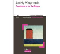 Ludwig Wittgenstein – Conférence sur l'éthique – Suivi de notes sur des conversations – Poche