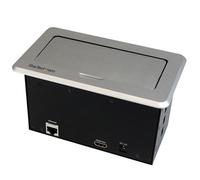 StarTech.com Boîtier de connexion pour table de réunion - HDMI / VGA / Mini DP vers sortie HDMI avec port USB à charge rapide