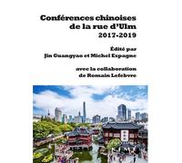 Conférences chinoises - Michel Espagne - Kime - broché - Essai