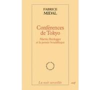 Conférences de Tokyo Fabrice Midal (Auteur)