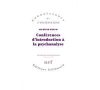 Sigmund Freud – Conférences d'introduction à la psychanalyse – trad. Fernand Cambon – Broché