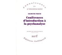 Sigmund Freud – Conférences d'introduction à la psychanalyse – trad. Fernand Cambon – Broché