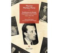 Conférences en Europe et premiers cours à Lyon Inédits I (1946-1947) - Maurice Merleau-Ponty - Mimesis - broché - Essai