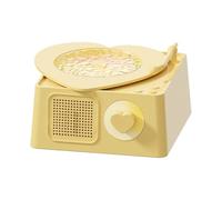 Conférencier audio - Musique sonore surround pour les divertissements sans fil avec un outil Record Player Forme pour la plage, le patio, le camping de haute qualité de haute qualité, les voyages de V