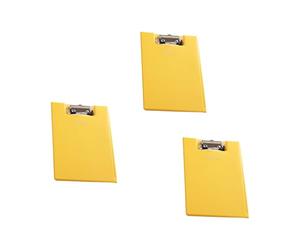 Conférencier en cuir avec porte-bloc pliable avec poche intérieure transparente pour réunions de bureau et conférences, voyage d'affaires