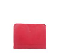 Conférencier Hexagona cuir ref 48615 rouge fonce 32*25*2