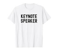 Conférencier Principal | Conférencier | Discours Principal de la faculté T-Shirt Graphique avec Valeur