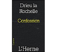 Confession - Drieu La Rochelle - L'herne - broché - Roman