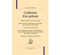 Confession d'un pêcheur - François II Rákóczi - Honore Champion - broché - Essai