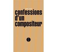 CONFESSIONS D'UN COMPOSITEUR bilingue anglais/français Bilingue anglais/français - John Cage - Allia - broché - Biographie