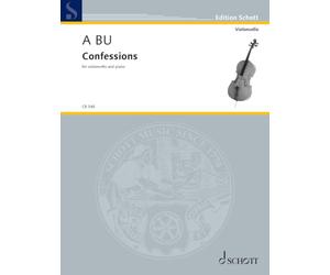 Confessions: for violoncello and piano. op. 2. cello and piano. Partition et partie.