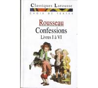 Confessions. Livres I A Vi, Choix De Textes
