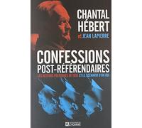 Confessions post-référendaires : Les acteurs politiques de 1995 et le scénario d'un oui